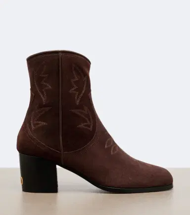Valentino Garavani Bard embroidered suede ankle boots | Thumbnail 3 Valentino Garavani Bard embroidered suede ankle boots | Thumbnail 3