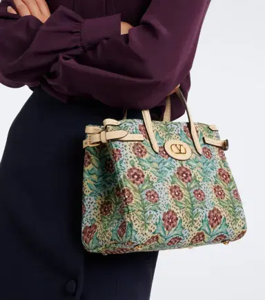 Valentino Garavani Antibes Small floral top-handle bag | Thumbnail 5 Valentino Garavani Antibes Small floral top-handle bag | Thumbnail 5
