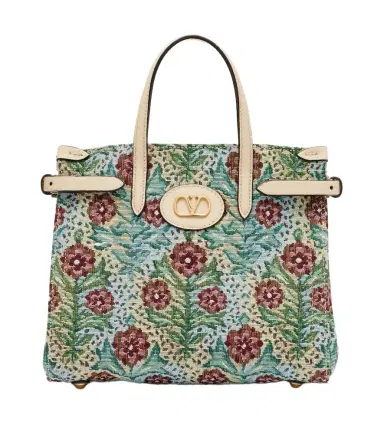 Valentino Garavani Antibes Small floral top-handle bag | Thumbnail 1 Valentino Garavani Antibes Small floral top-handle bag | Thumbnail 1