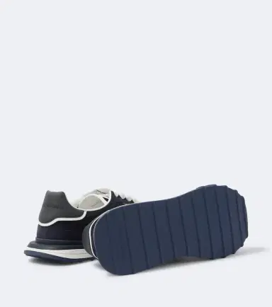 Dolce & Gabbana DG suede-trimmed canvas sneakers | Thumbnail 6 Dolce & Gabbana DG suede-trimmed canvas sneakers | Thumbnail 6