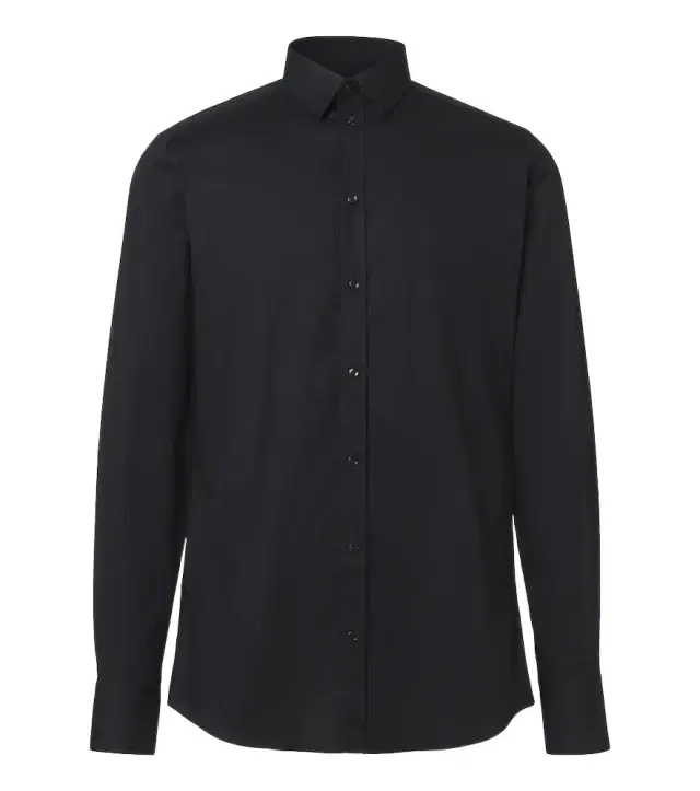 Cotton-blend poplin shirt Cotton-blend poplin shirt