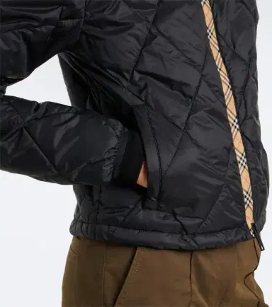 Burberry Check quilted puffer jacket | Thumbnail 3 Burberry Check quilted puffer jacket | Thumbnail 3