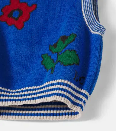 Bobo Choses Blossom sweater vest | Thumbnail 2 Bobo Choses Blossom sweater vest | Thumbnail 2