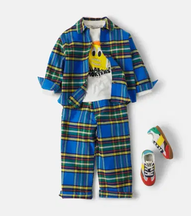 Bobo Choses Tartan cotton pants | Thumbnail 4 Bobo Choses Tartan cotton pants | Thumbnail 4