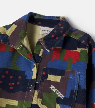 Bobo Choses Paint Forest printed cotton corduroy shirt | Thumbnail 3 Bobo Choses Paint Forest printed cotton corduroy shirt | Thumbnail 3