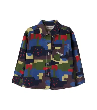 Bobo Choses Paint Forest printed cotton corduroy shirt | Thumbnail 1 Bobo Choses Paint Forest printed cotton corduroy shirt | Thumbnail 1