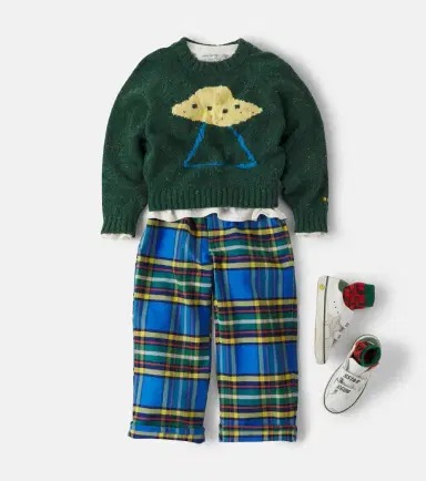 Bobo Choses Pixel Abduction jacquard sweater | Thumbnail 4 Bobo Choses Pixel Abduction jacquard sweater | Thumbnail 4