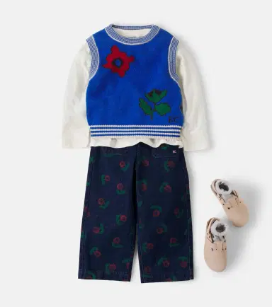 Bobo Choses Floral jeans | Thumbnail 4 Bobo Choses Floral jeans | Thumbnail 4