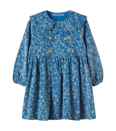 Bobo Choses Floral cotton corduroy dress | Thumbnail 1 Bobo Choses Floral cotton corduroy dress | Thumbnail 1