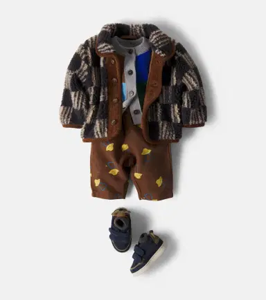 Bobo Choses Baby checked cotton jacket | Thumbnail 4 Bobo Choses Baby checked cotton jacket | Thumbnail 4