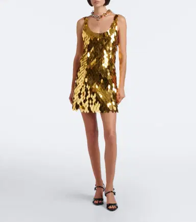Rabanne Sequined minidress | Thumbnail 5 Rabanne Sequined minidress | Thumbnail 5