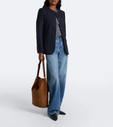 Nili Lotan Cooper Medium suede shoulder bag | Thumbnail 6 Nili Lotan Cooper Medium suede shoulder bag | Thumbnail 6