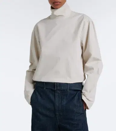 Lemaire Cotton turtleneck top | Thumbnail 2 Lemaire Cotton turtleneck top | Thumbnail 2