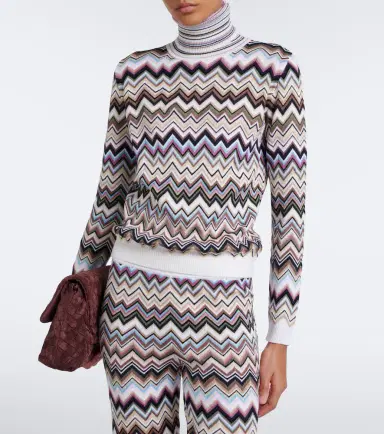 Missoni Zigzag turtleneck sweater | Thumbnail 2 Missoni Zigzag turtleneck sweater | Thumbnail 2
