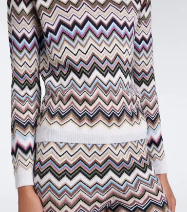 Missoni Zigzag turtleneck sweater | Thumbnail 3 Missoni Zigzag turtleneck sweater | Thumbnail 3