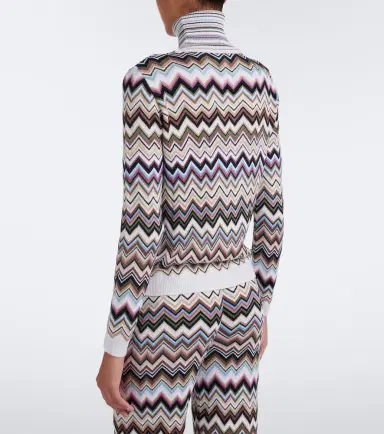 Missoni Zigzag turtleneck sweater | Thumbnail 4 Missoni Zigzag turtleneck sweater | Thumbnail 4