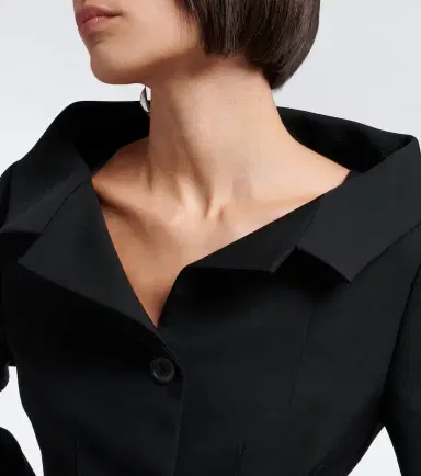 Magda Butrym Peplum wool blazer | Thumbnail 2 Magda Butrym Peplum wool blazer | Thumbnail 2