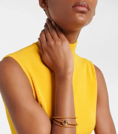 Loewe Pebble leather bracelet | Thumbnail 4 Loewe Pebble leather bracelet | Thumbnail 4