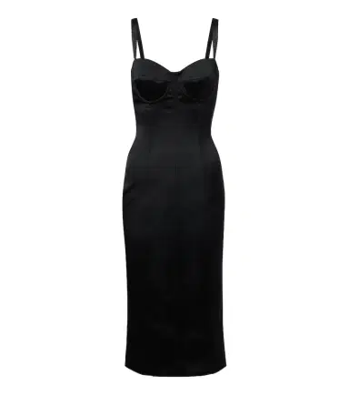 Dolce & Gabbana Satin corset dress | Thumbnail 1 Dolce & Gabbana Satin corset dress | Thumbnail 1
