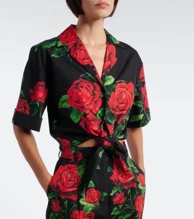 Dolce & Gabbana Floral cotton shirt | Thumbnail 2 Dolce & Gabbana Floral cotton shirt | Thumbnail 2