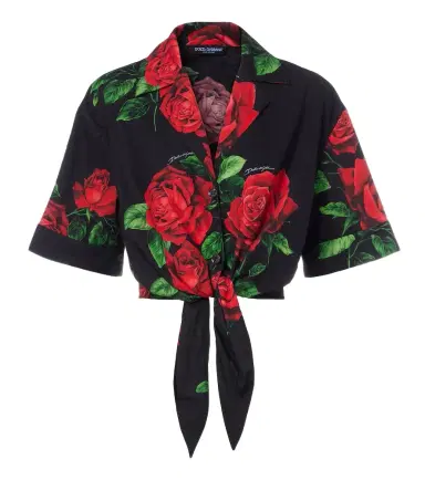 Dolce & Gabbana Floral cotton shirt | Thumbnail 1 Dolce & Gabbana Floral cotton shirt | Thumbnail 1