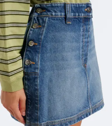 Versace Faded denim miniskirt | Thumbnail 2 Versace Faded denim miniskirt | Thumbnail 2