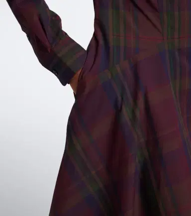 Polo Ralph Lauren Plaid cotton-blend shirt dress | Thumbnail 3 Polo Ralph Lauren Plaid cotton-blend shirt dress | Thumbnail 3