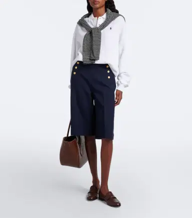 Polo Ralph Lauren Cotton and wool Bermuda shorts | Thumbnail 2 Polo Ralph Lauren Cotton and wool Bermuda shorts | Thumbnail 2