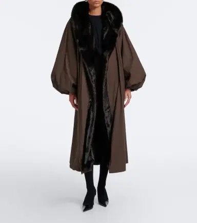 Magda Butrym Cotton wrap coat | Thumbnail 2 Magda Butrym Cotton wrap coat | Thumbnail 2