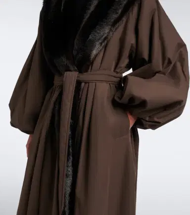 Magda Butrym Cotton wrap coat | Thumbnail 5 Magda Butrym Cotton wrap coat | Thumbnail 5