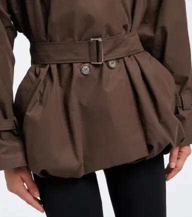 Magda Butrym Belted hooded cotton jacket | Thumbnail 5 Magda Butrym Belted hooded cotton jacket | Thumbnail 5