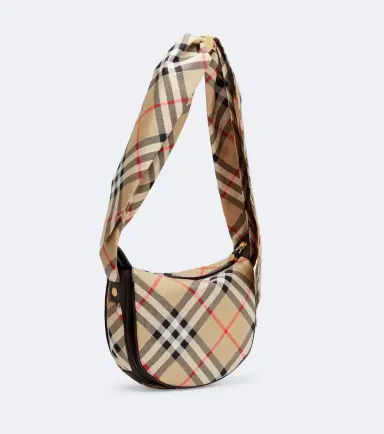 Burberry Check silk twill shoulder bag | Thumbnail 2 Burberry Check silk twill shoulder bag | Thumbnail 2