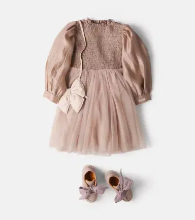 DONSJE Janice shirred tulle dress | Thumbnail 4 DONSJE Janice shirred tulle dress | Thumbnail 4
