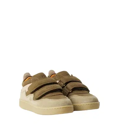 DONSJE Kesio suede-trimmed leather sneakers | Thumbnail 1 DONSJE Kesio suede-trimmed leather sneakers | Thumbnail 1