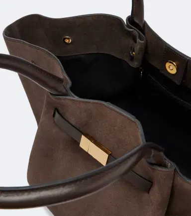 DeMellier New York Medium suede tote bag | Thumbnail 2 DeMellier New York Medium suede tote bag | Thumbnail 2