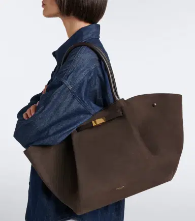 DeMellier New York Medium suede tote bag | Thumbnail 4 DeMellier New York Medium suede tote bag | Thumbnail 4