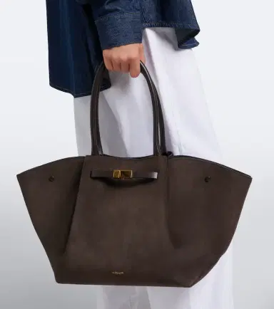 DeMellier New York Medium suede tote bag | Thumbnail 6 DeMellier New York Medium suede tote bag | Thumbnail 6
