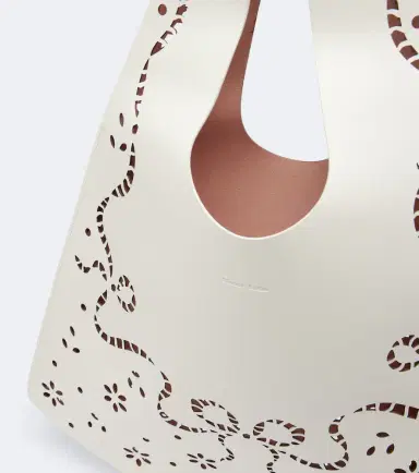 Simone Rocha Laser-cut leather shopper | Thumbnail 2 Simone Rocha Laser-cut leather shopper | Thumbnail 2