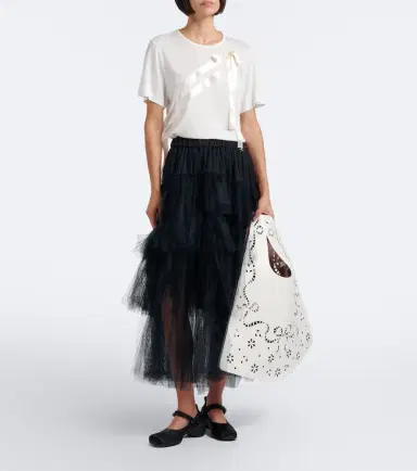 Simone Rocha Laser-cut leather shopper | Thumbnail 4 Simone Rocha Laser-cut leather shopper | Thumbnail 4