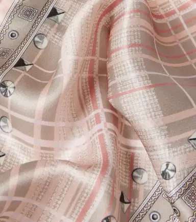 Acne Studios Printed silk satin scarf | Thumbnail 2 Acne Studios Printed silk satin scarf | Thumbnail 2