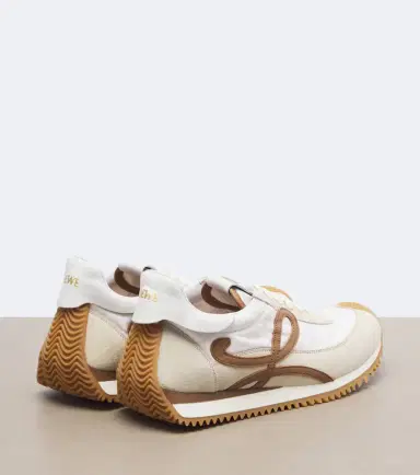 Loewe Flow Runner 2.0 suede-trimmed sneakers | Thumbnail 2 Loewe Flow Runner 2.0 suede-trimmed sneakers | Thumbnail 2