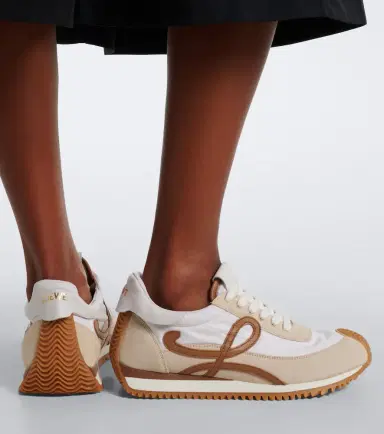 Loewe Flow Runner 2.0 suede-trimmed sneakers | Thumbnail 5 Loewe Flow Runner 2.0 suede-trimmed sneakers | Thumbnail 5
