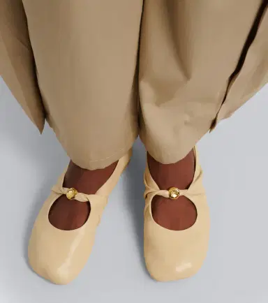 Loewe Pebble Soft leather Mary Jane flats | Thumbnail 6 Loewe Pebble Soft leather Mary Jane flats | Thumbnail 6