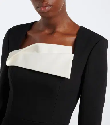 Roland Mouret Paneled crêpe cocktail dress | Thumbnail 5 Roland Mouret Paneled crêpe cocktail dress | Thumbnail 5