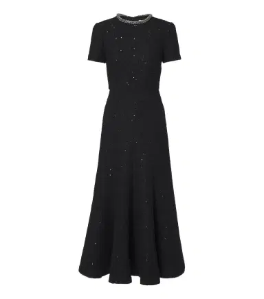 Roland Mouret Embellished bouclé cocktail dress | Thumbnail 1 Roland Mouret Embellished bouclé cocktail dress | Thumbnail 1