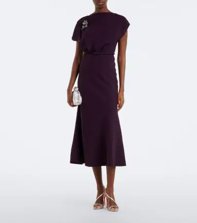 Roland Mouret Embellished cady cocktail dress | Thumbnail 4 Roland Mouret Embellished cady cocktail dress | Thumbnail 4