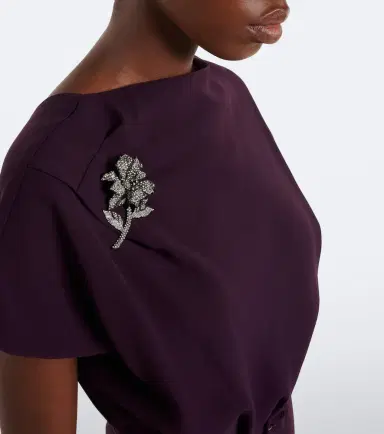 Roland Mouret Embellished cady cocktail dress | Thumbnail 6 Roland Mouret Embellished cady cocktail dress | Thumbnail 6