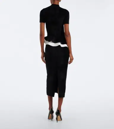 Roland Mouret Paneled peplum cocktail dress | Thumbnail 5 Roland Mouret Paneled peplum cocktail dress | Thumbnail 5