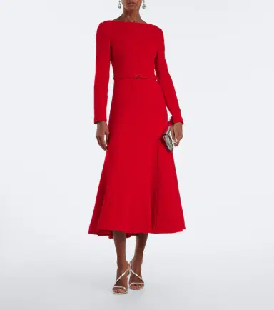 Roland Mouret Wool crêpe cocktail dress | Thumbnail 3 Roland Mouret Wool crêpe cocktail dress | Thumbnail 3