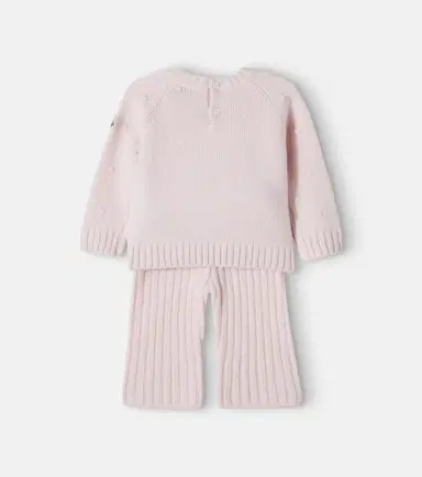 Moncler Enfant Baby wool and cashmere sweater and pants set | Thumbnail 4 Moncler Enfant Baby wool and cashmere sweater and pants set | Thumbnail 4